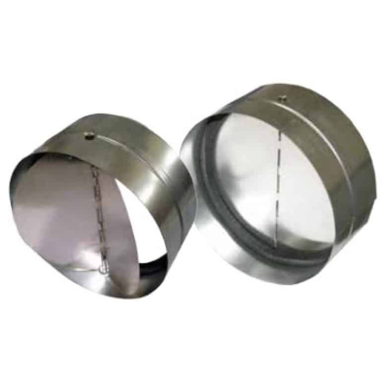 Doi cilindri metalici pe un fundal alb, asemănător cu grila și obiectele de ventilație.