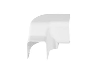 Cot vertical dreapta 60x45 este un colțar dreptunghiular din plastic alb, perfect pentru îmbinarea sau acoperirea cablurilor sau țevilor de-a lungul pereților sau tavanelor.